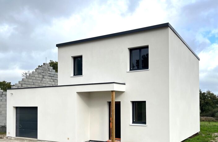 PROJET A BATIR MAISON MODULAIRE À OSSATURE BOIS – PLUMELEC — photo 2