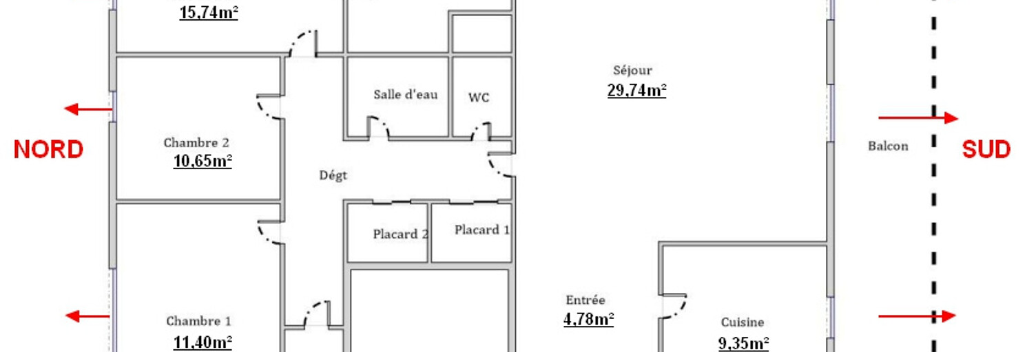 Appartement 4 Pièces 100 m² à vendre à Lyon 9 (69009)