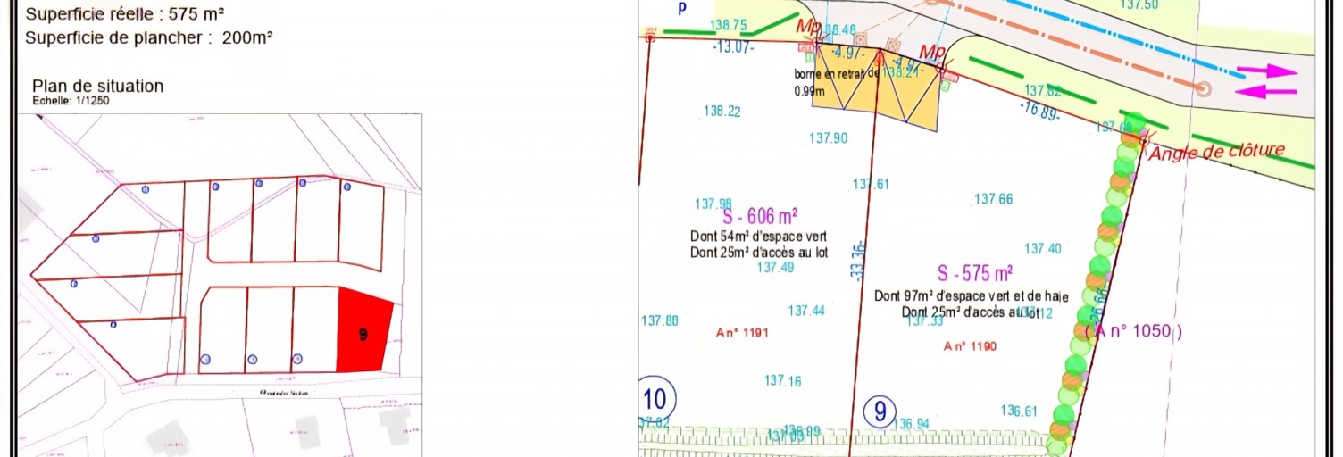 Terrain  573 m² à vendre à Reims (51100)