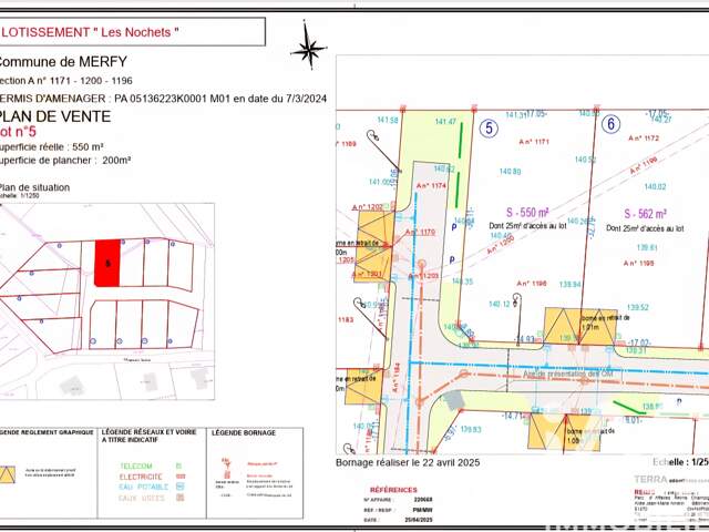 Vente Terrain à bâtir 549 m&sup2; — photo du bien