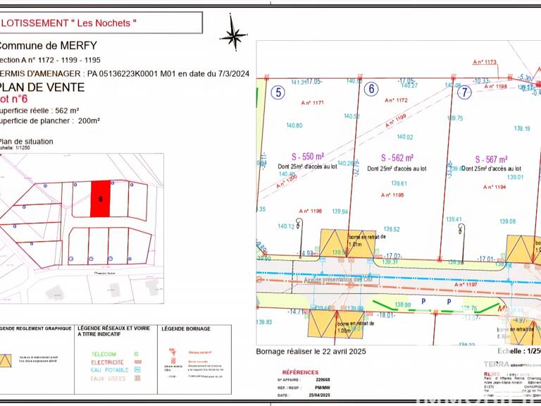 Vente Terrain à bâtir 562 m&sup2; — photo 1