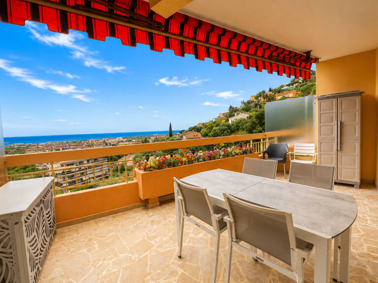 MANDELIEU-LA-NAPOULE - DERNIER ÉTAGE - VUE MER PANORAMIQUE - TERRASSE PLEIN SUD - PISCINE - GARAGE — photo 1