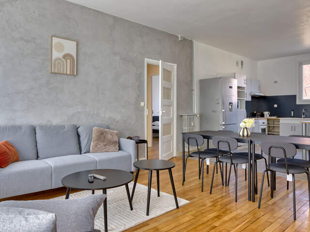 À LOUER - Appartement 4 pièces meublé - Rouen Rive Gauche — photo du bien