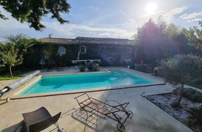 Maison en pierre de caractère  291,79 m²  Piscine, jardi — photo du bien