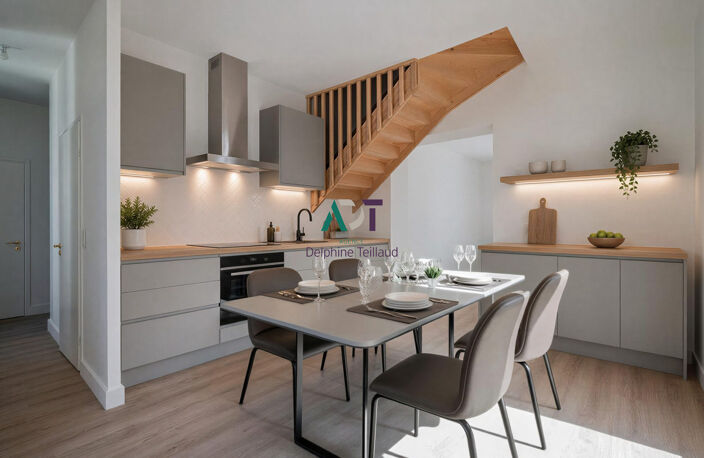 PT DE CLAIX T5 neuf au dernier étage d'une maison de Maître — photo 4