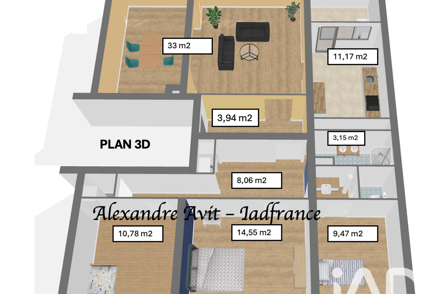 Vente Appartement 5 pièces — photo 1