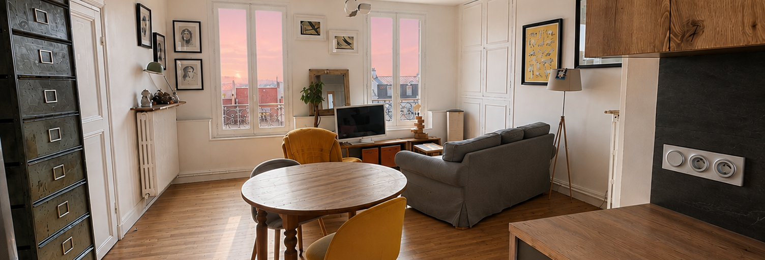 Appartement 3 Pièces 57 m² à vendre à Montmorency (95160)