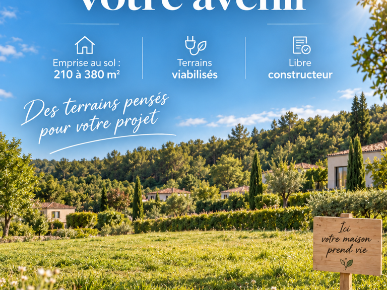 Vente Terrain à bâtir 900 m&sup2; — photo 1