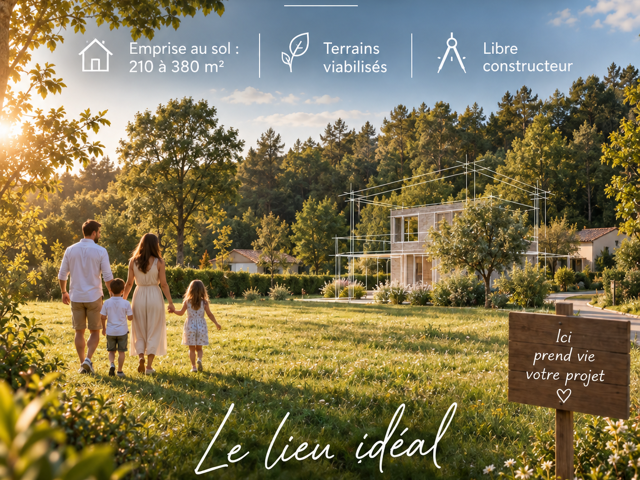 Vente Terrain à bâtir 810 m&sup2; — photo du bien