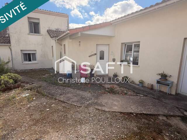 Maison 3 chambres, 1 bureau indépendant, cour, jardin — photo du bien