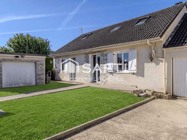 Maison rénovée avec véranda, jardin, à Lormaison — photo du bien