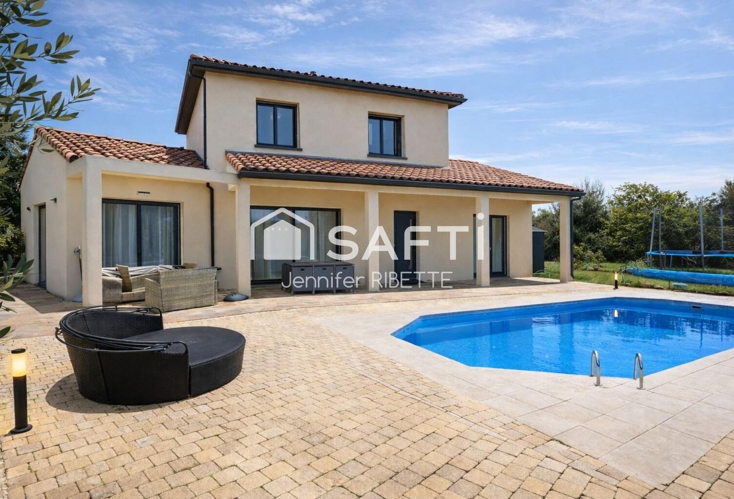 Villa contemporaine - 70 m² pièce de vie - 4 ch — photo 1