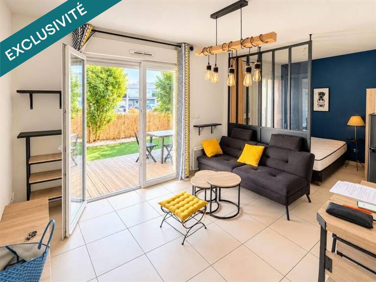 T1 bis en rez-de-jardin avec parking et terrasse — photo 1