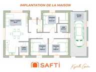 Maison neuve de plain pied, 3 chambres et un garage — photo 2