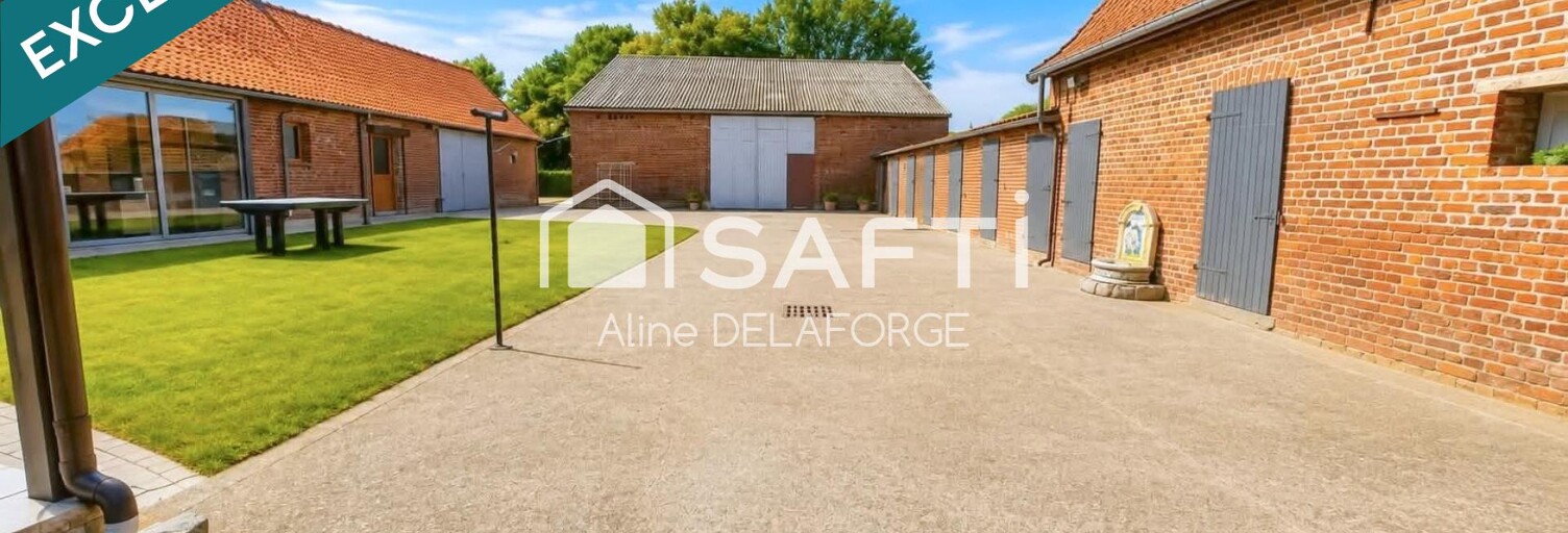 Maison 6 Pièces 162 m² à vendre à Hestrus (62550)