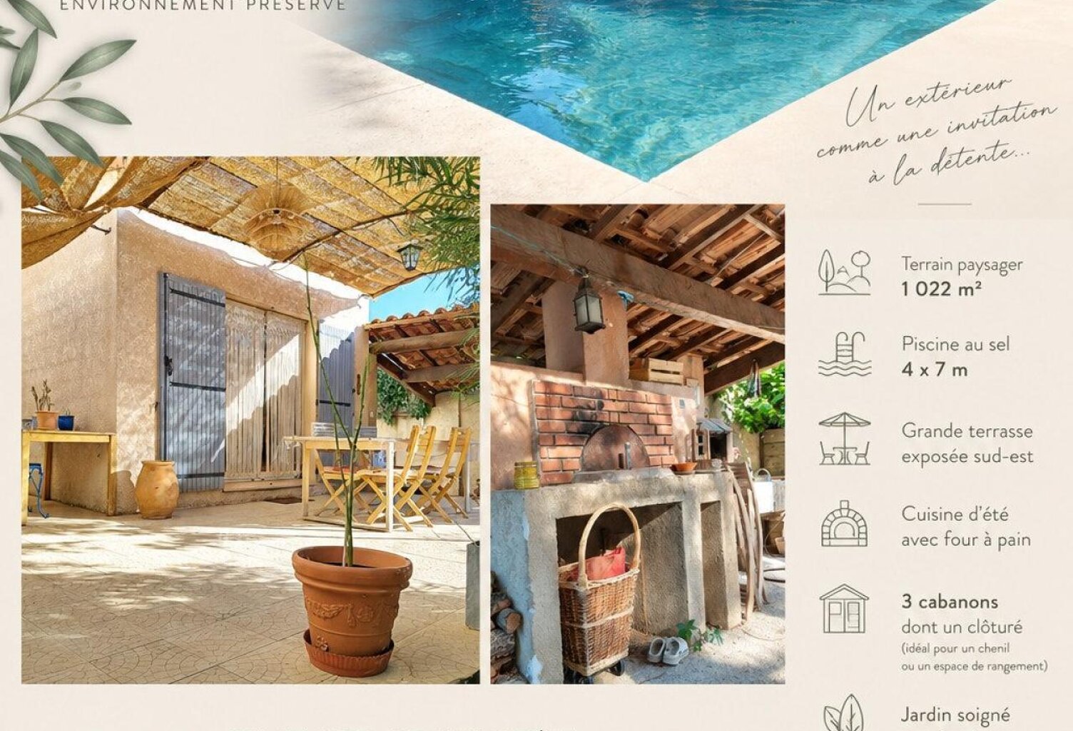 maison plain pied avec piscine proche forcalquier — photo 1