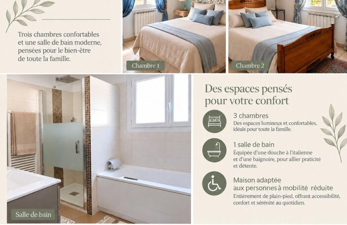 maison plain pied avec piscine proche forcalquier — photo 4