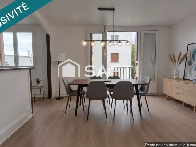 Appartement de 67 m2, 4 pièces, 3 chambres — photo du bien