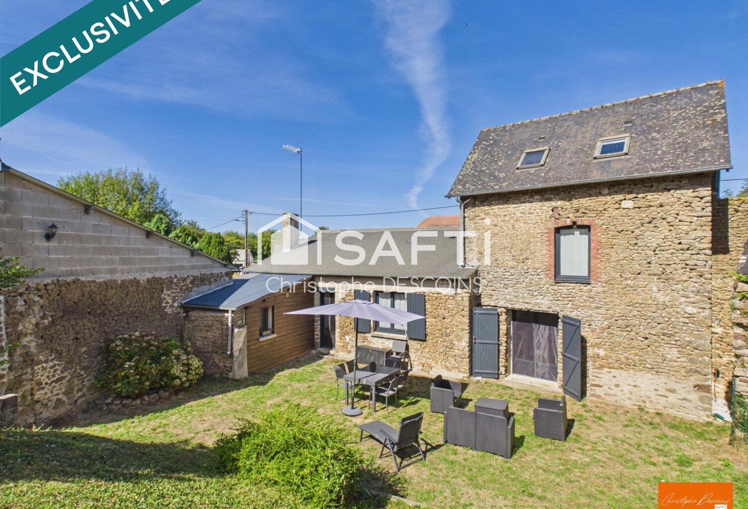 MAISON DE VILLE AVEC BEAU TERRAIN À TRANS — photo 1