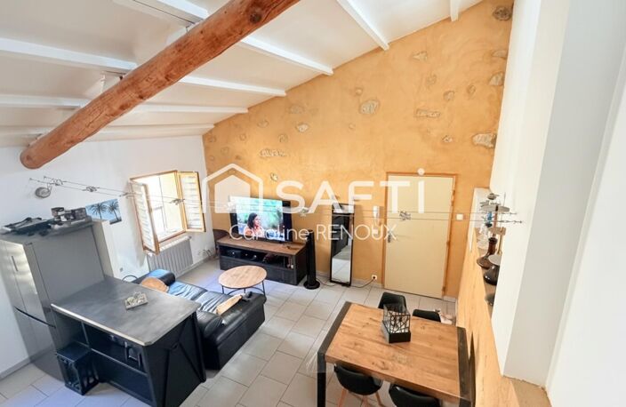 Cadenet  Luberon, Provence : T2 Au calme avec garage, poutres apparentes et mezzanine — photo 2