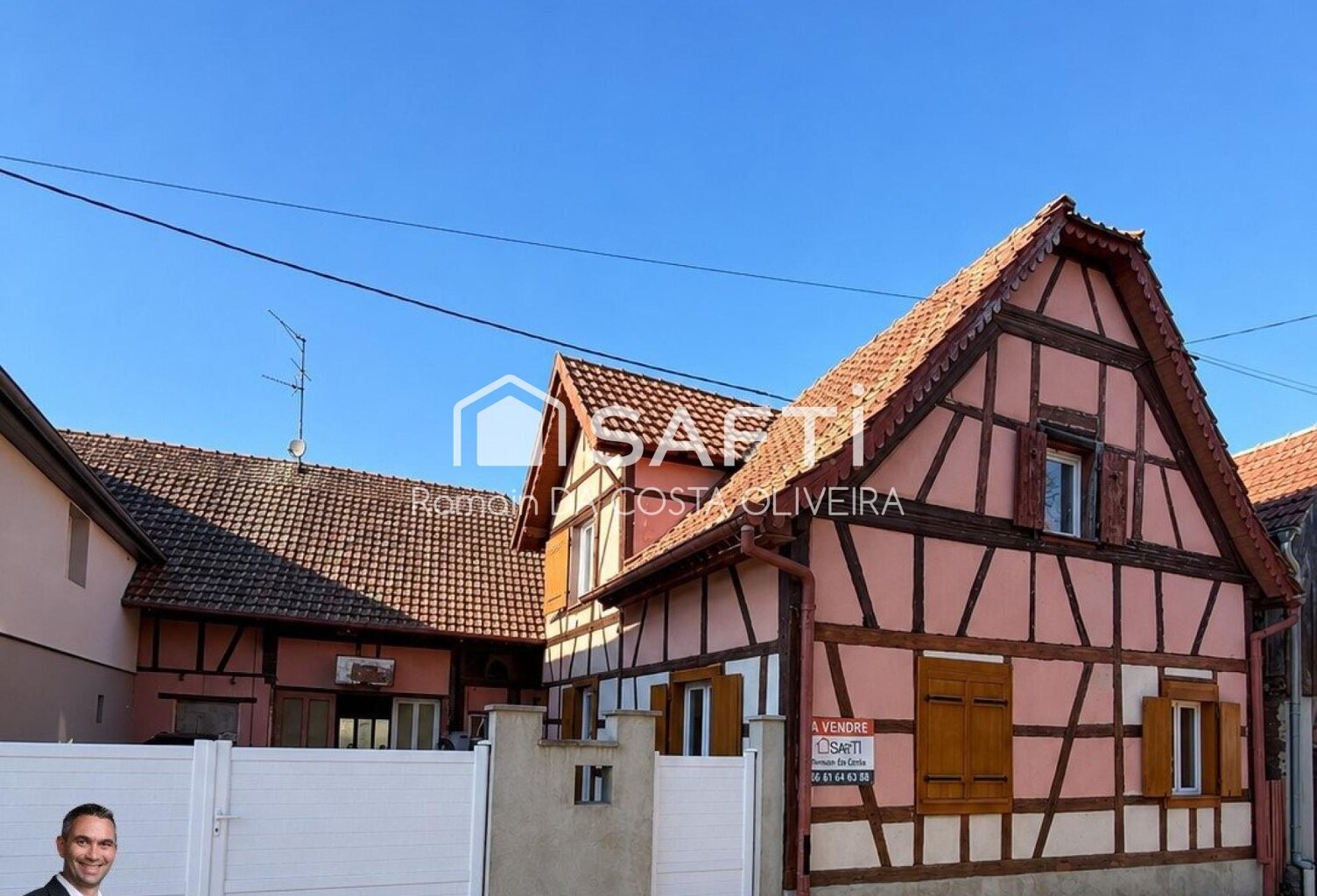 Jolie maison Alsacienne de 4 pièces disposant d'une grande cour et d'une dépendance ! — photo 1