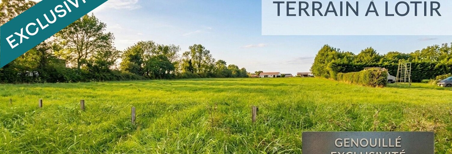 Terrain  7211 m² à vendre à Genouillé (17430)