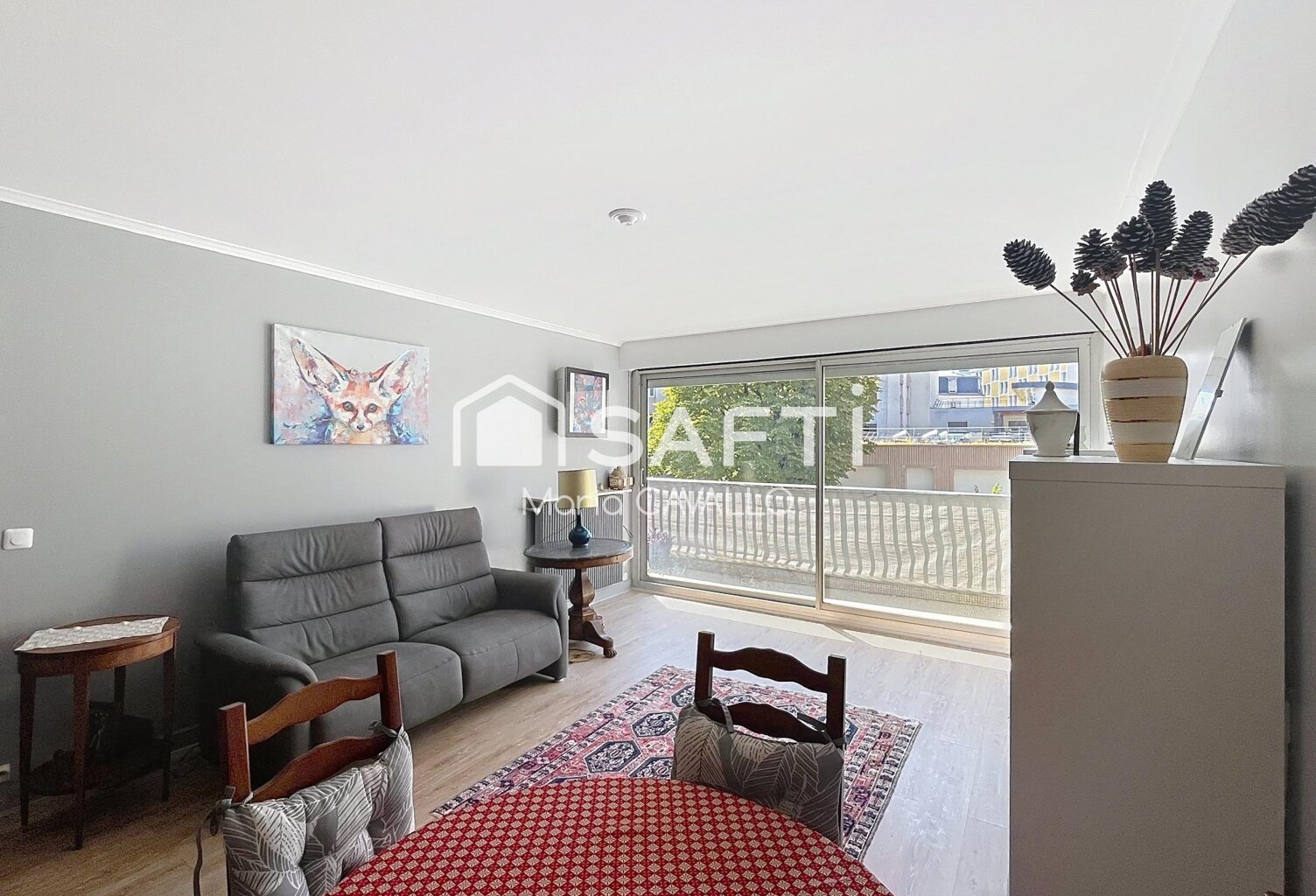 3 PIÈCES 2 CHAMBRES AVEC LOGGIA TRAVERSANT — photo 1