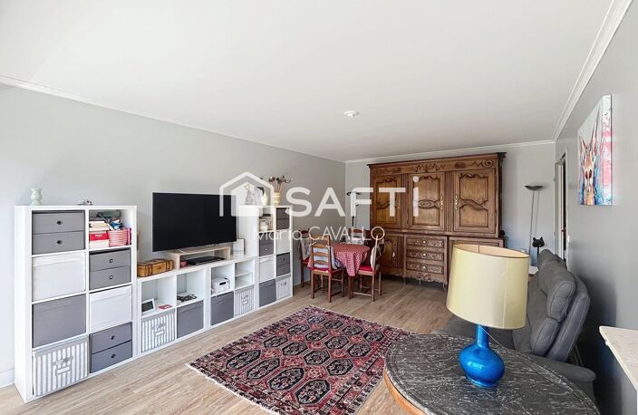 3 PIÈCES 2 CHAMBRES AVEC LOGGIA TRAVERSANT — photo 3