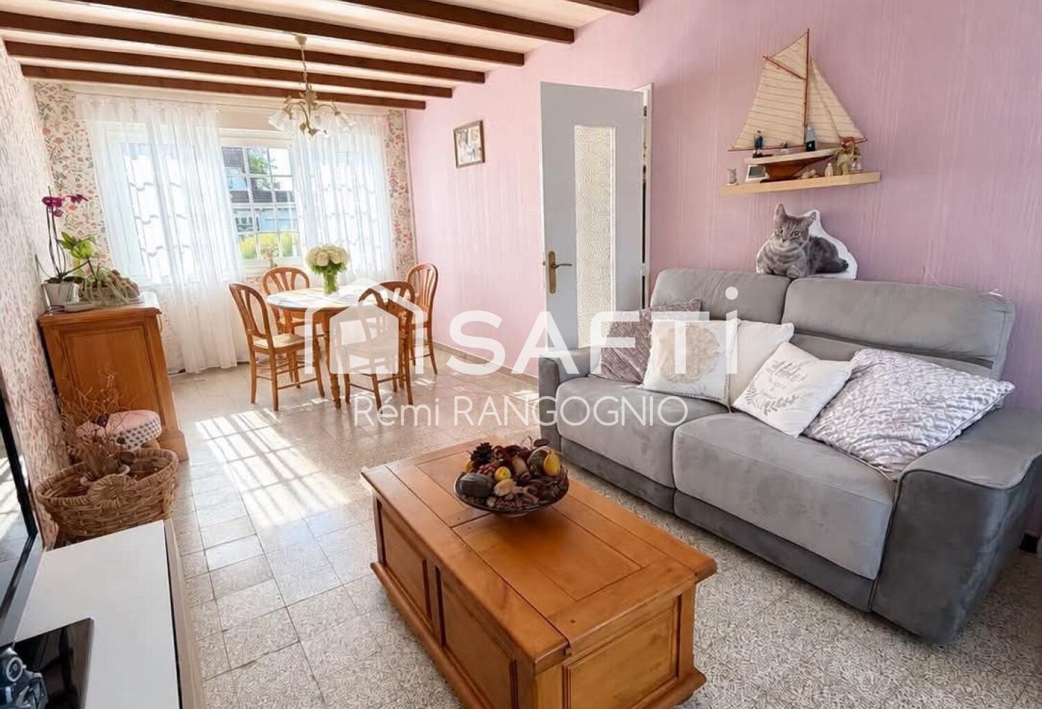 Maison 94 M2 avec 3 chambres, garage et jardin. — photo 1