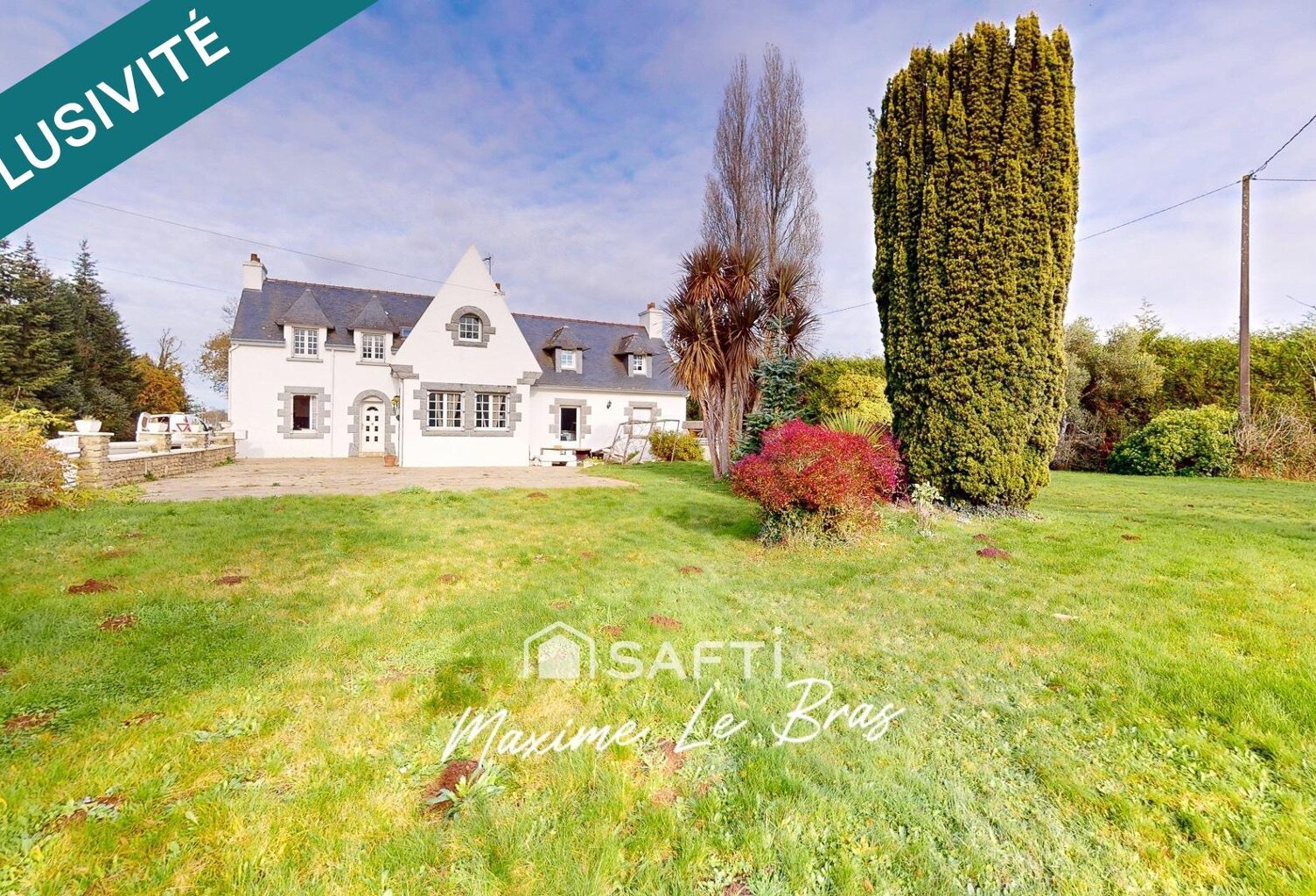 MAISON NEO BRETONNE 153 M2 SUR 3000 M2 DE TERRAIN — photo 1