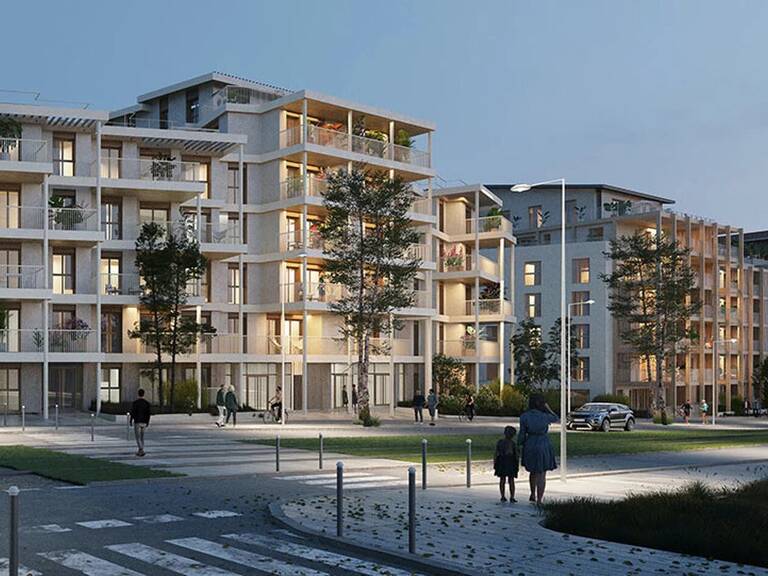 Programme immobilier neuf st julien en Genevois 100 m de la douane de Perly — photo 1