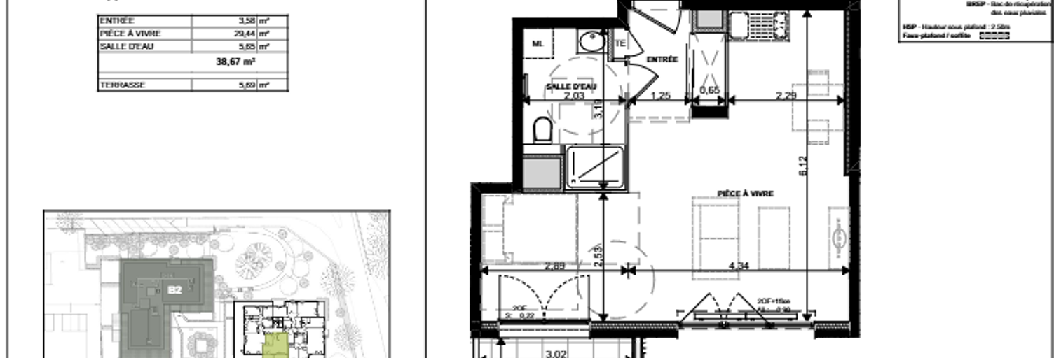 Appartement 1 Pièce 38 m² à louer à Roussillon (38150)