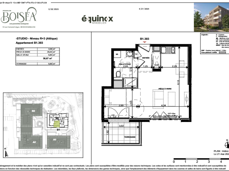 Appartement 1 pièce 38 m² — photo 1