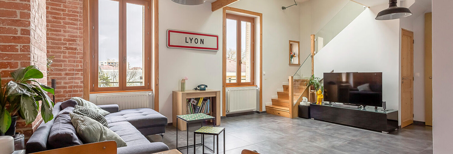 Appartement 5 Pièces 100 m² à vendre à Villeurbanne (69100)