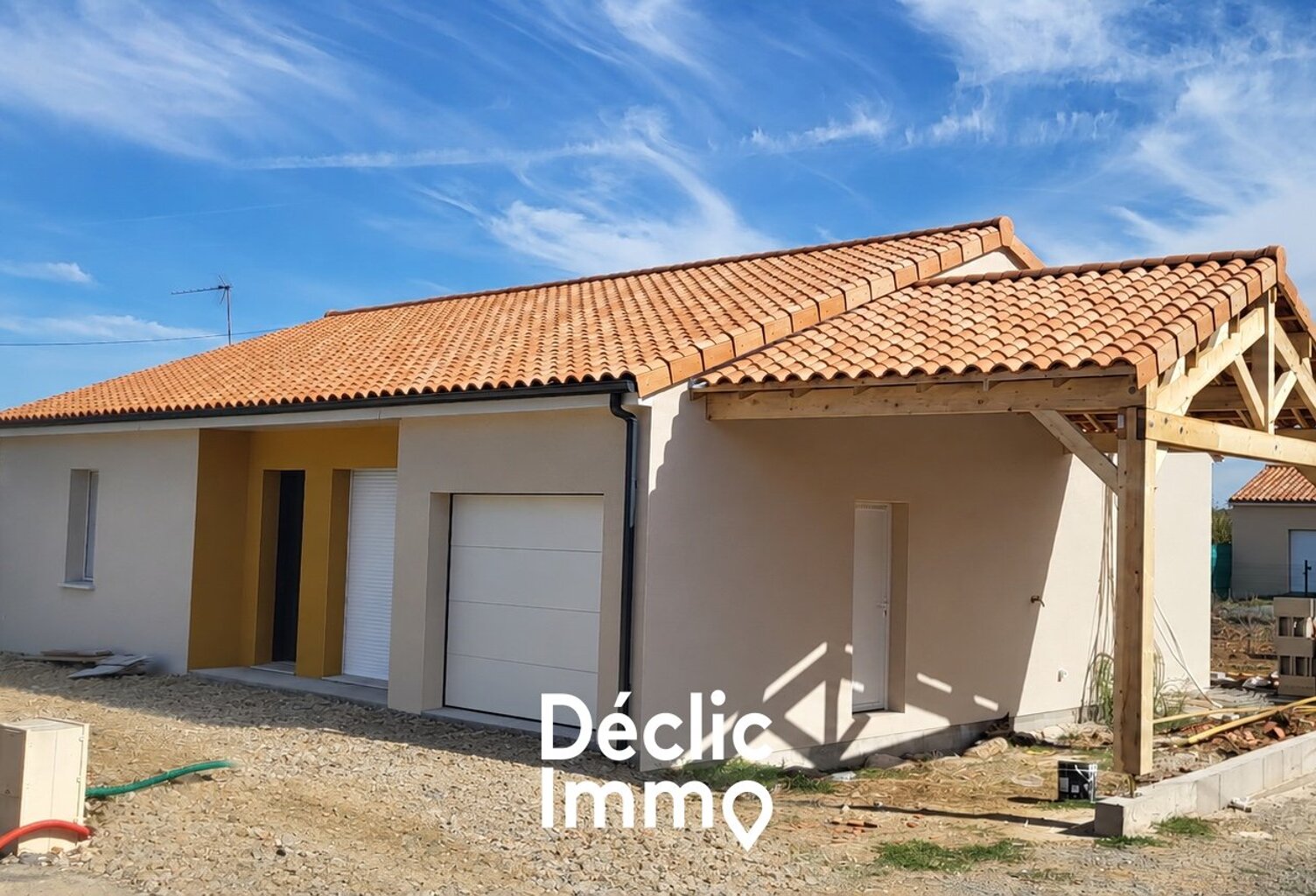 MAISON NEUVE DE PLAIN-PIED  3 CHAMBRES -  GARAGE ET FRAIS DE NOTAIRE RÉDUITS — photo 1