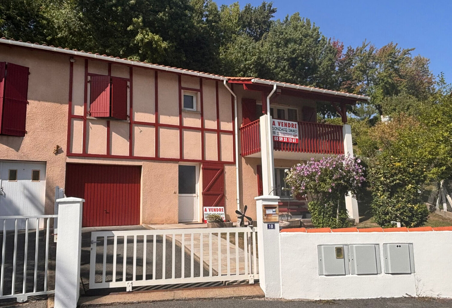 Sur Biarritz Maison de type 4 avec garage, cave et terrasse — photo 1