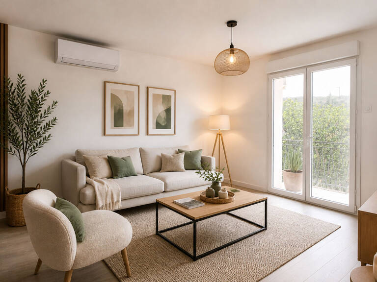 Marignane - Appartement 3 pièces d'une surface de 54 m2 avec balcon et deux places de parking . — photo 1