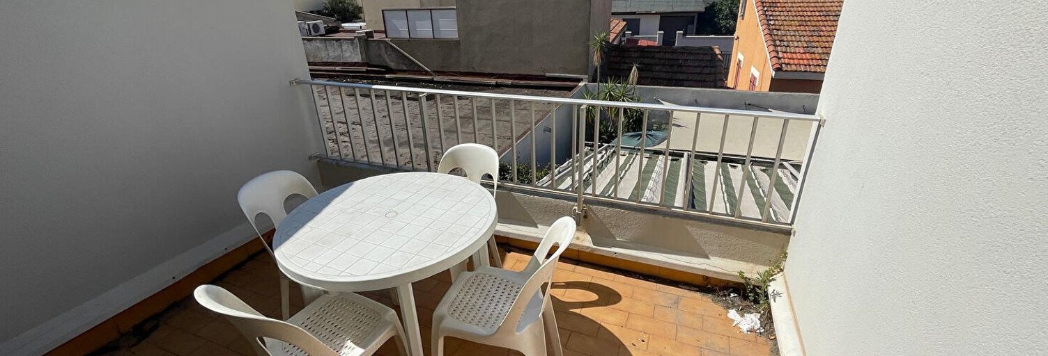 Appartement 2 Pièces 25 m² à vendre à Valras-Plage (34350)