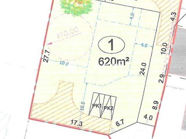 Terrain St Médard en Jalles  Un emplacement priviligié à deux pas du centre — photo du bien