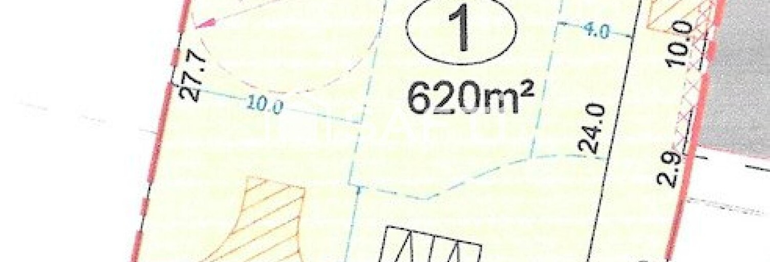 Terrain  620 m² à vendre à Saint-Médard-en-Jalles (33160)