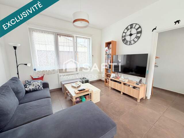 WATTRELOS  MAISON 3 CH  JARDIN  GARAGE DE 41 M² — photo du bien