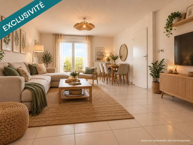 CENON  Dernier étage  T3 de 68 m² avec terrasse de 58 m²  parking sous-sol — photo du bien