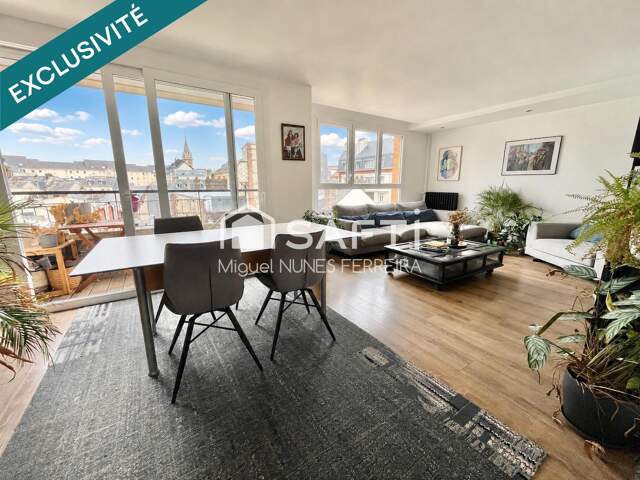 Appartement 4 chambres avec balcon et place de parking — photo du bien