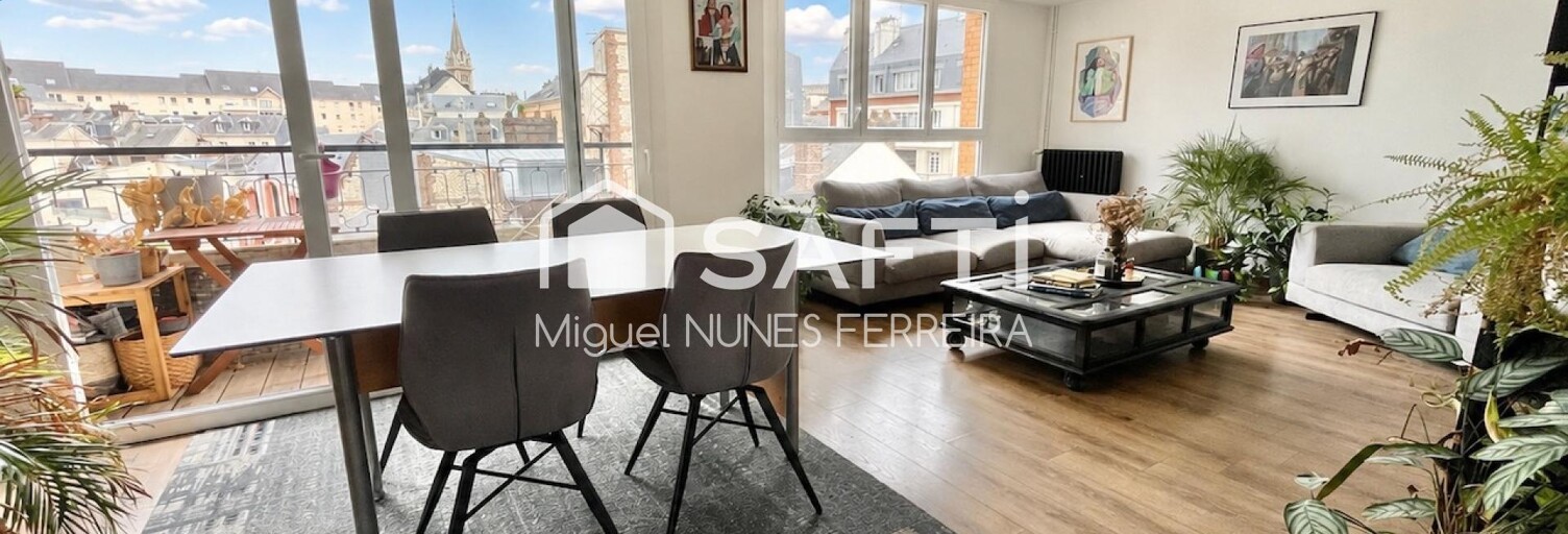Appartement 5 Pièces 100 m² à vendre à Rouen (76100)