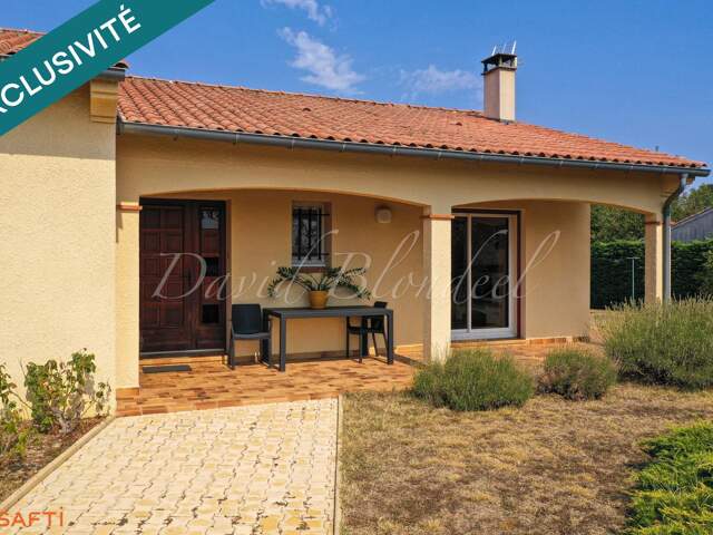 Maison Plain Pied 135m2 - 6000m2 terrain - Bois - 5 minutes A68 — photo du bien