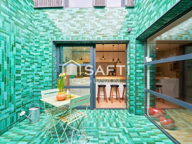 Maison d'architecte : patio, piscine, 3 suites — photo du bien