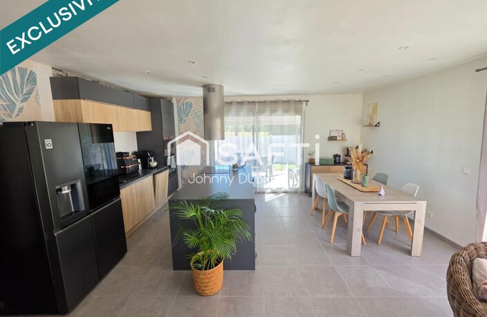 PIGNANS - MAISON DE PLAIN-PIED T4 DE 94M2, PIÈCE DE VIE DE 42M2, PISCINE, GARAGE, TERRASSE CARRELÉE, MAGNIFIQUE TERRAIN PLAT DE 443M2 — photo 4