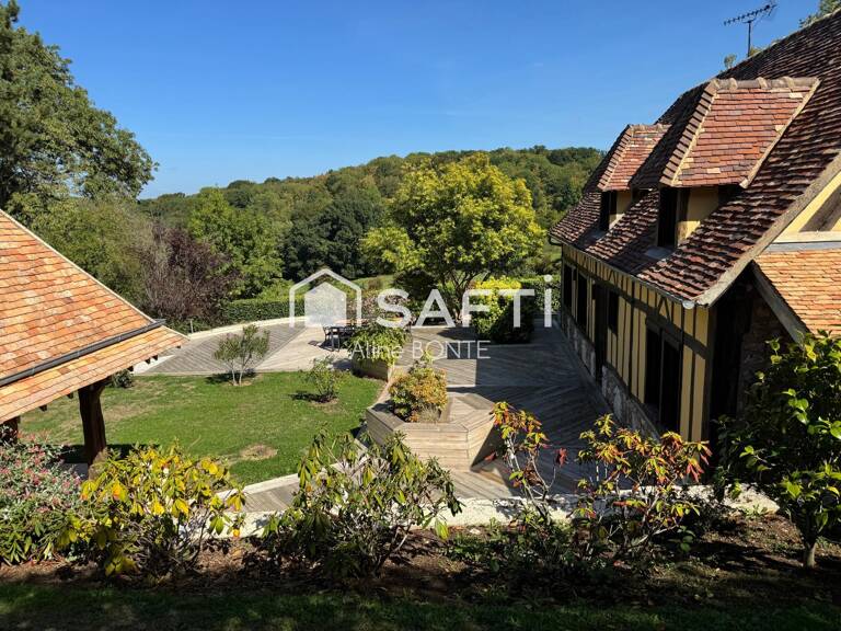 Elégante demeure normande avec vue sur la vallée — photo 1