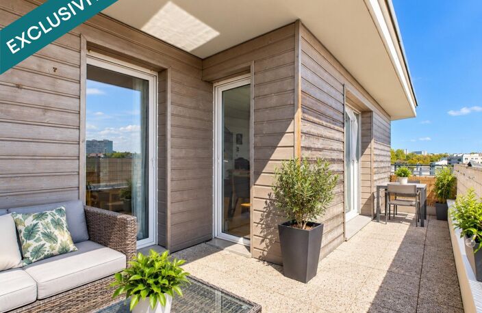 Maisons-Alfort  Dernier étage, 3 pièces avec trois terrasses et vue dégagée — photo 3