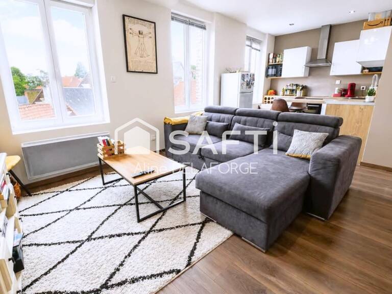 Appartement T2 de 50 m²  Centre d'Aubigny-en-Artois  Parking privé — photo 1